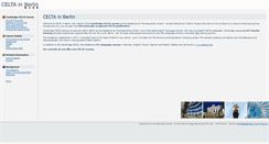 Desktop Screenshot of celta-berlin.com
