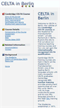 Mobile Screenshot of celta-berlin.com